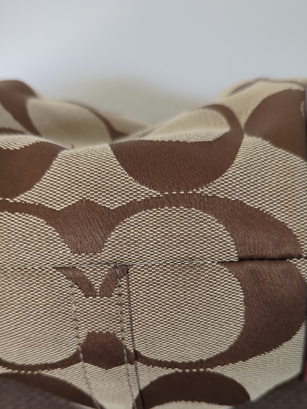 Coach 12227 Ergo Canvas Hobo Shoulder Bag - Picture 15 of 16